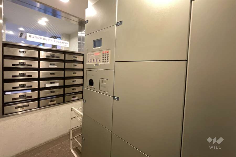 宅配ボックスと共用ポスト