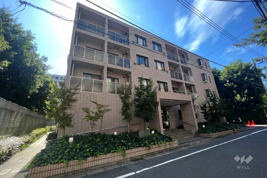 藤和シティホームズ代々木の外観(北東側から)