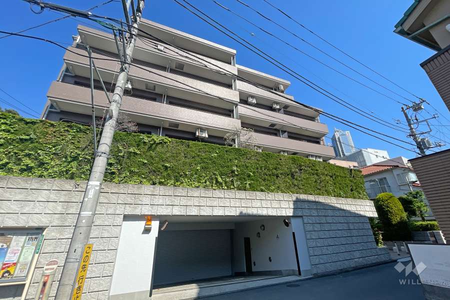 藤和シティホームズ代々木２の外観（南側から）