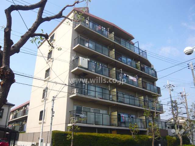 東園田ストークハイツの外観（南東側から）