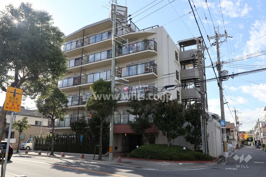 東園田ストークハイツの外観(北東側から)