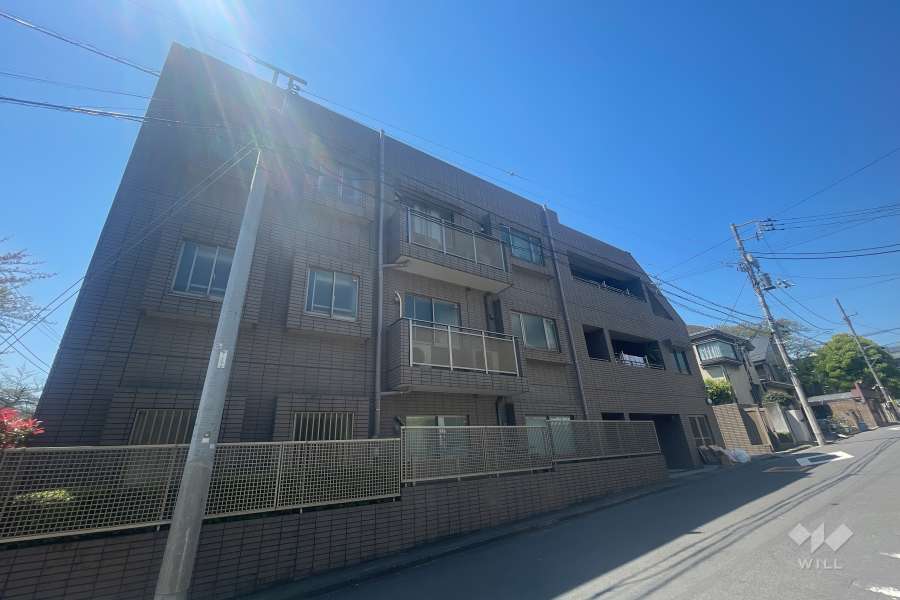グランヴェール代々木西原の外観（北東側から）