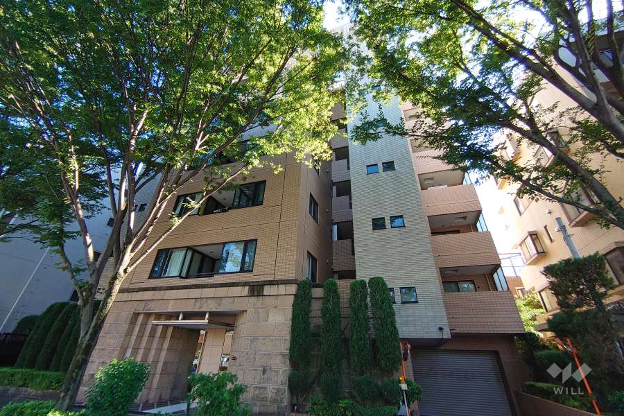 クレアトール代々木大山町の外観（北西側から）