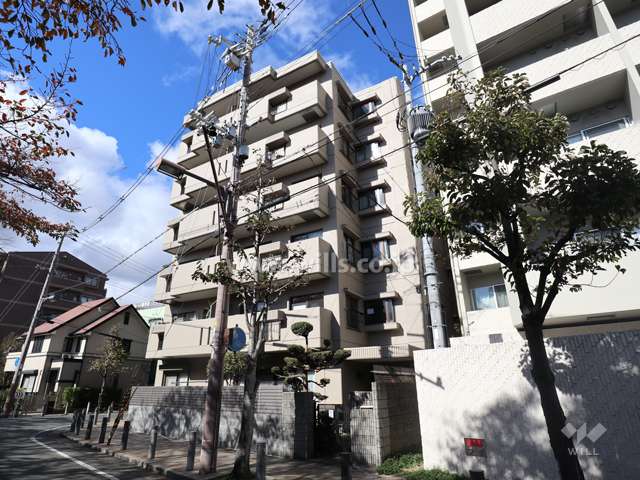 東園田サニーハイツの外観（南東側から）