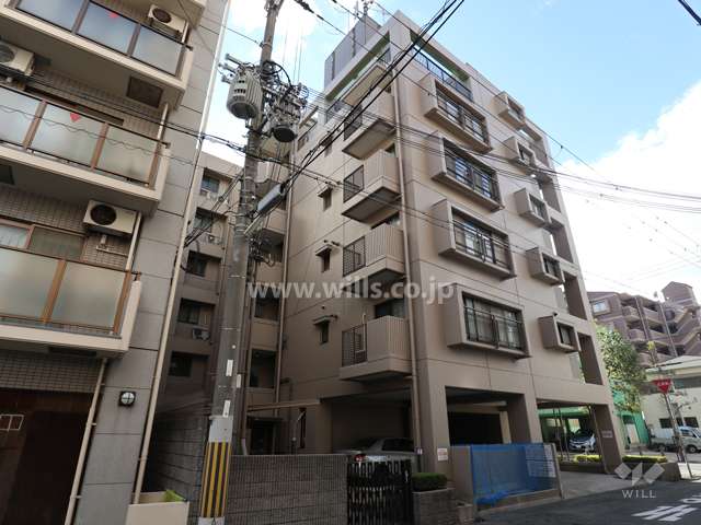 東園田サニーハイツの外観（北東側から）