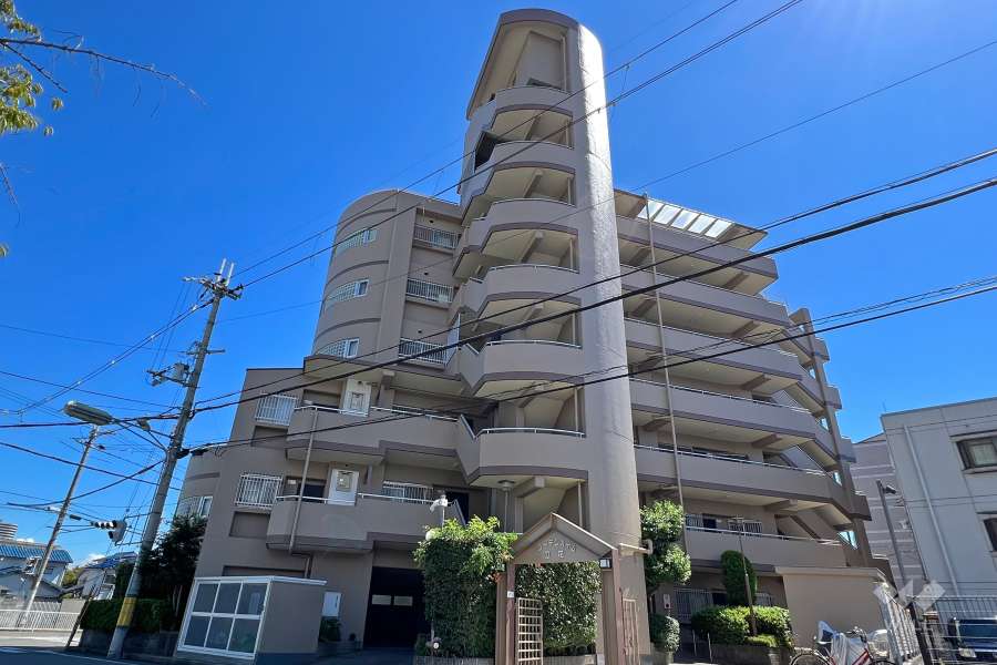 フリーデンハイム立花の外観（北西側から）