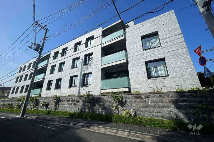 グランドメゾン松濤の外観（北東側から）