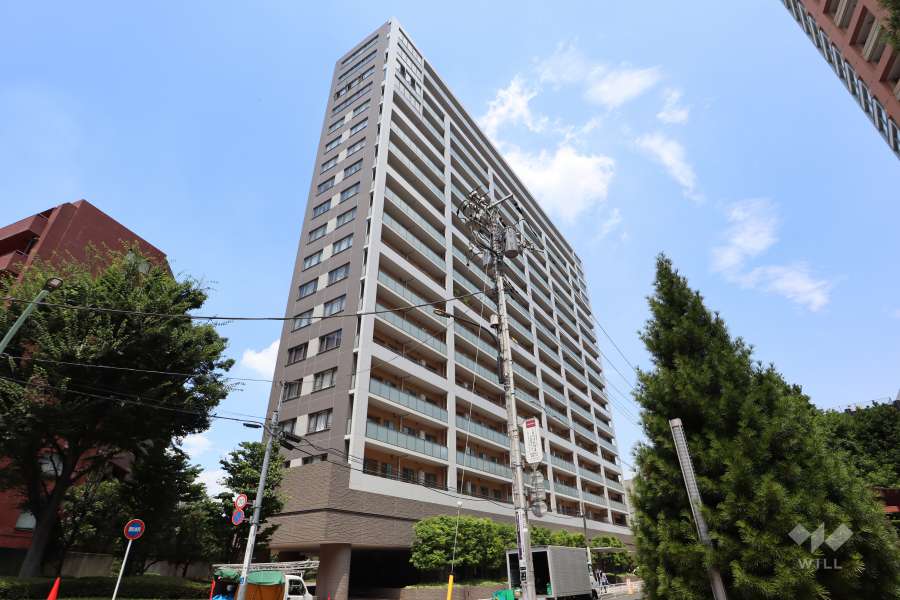 渋谷アインスの外観（南西側から）