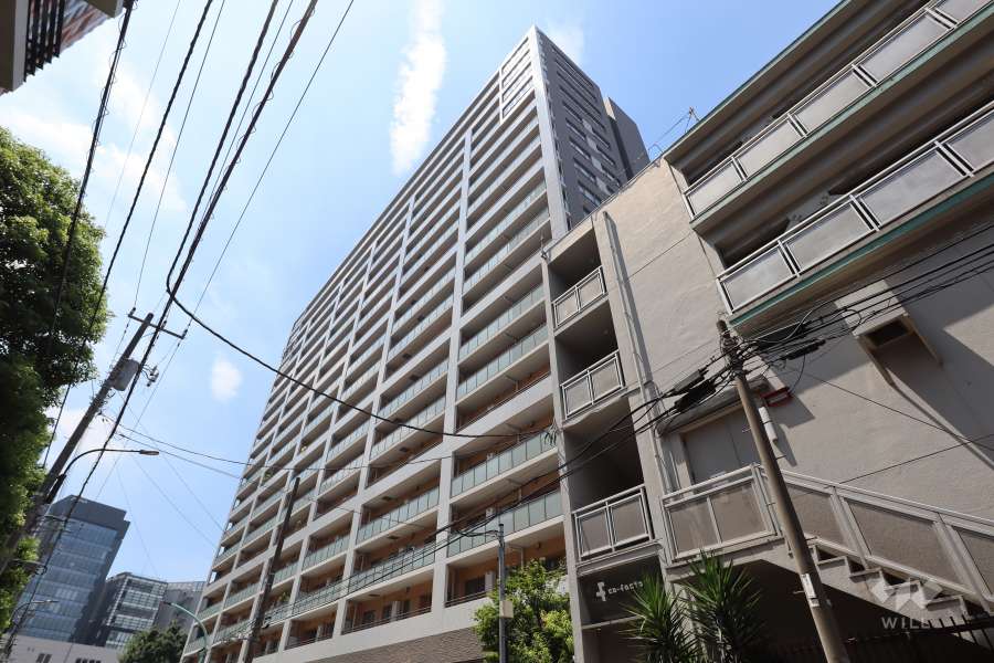 マンションの外観（北東側から）