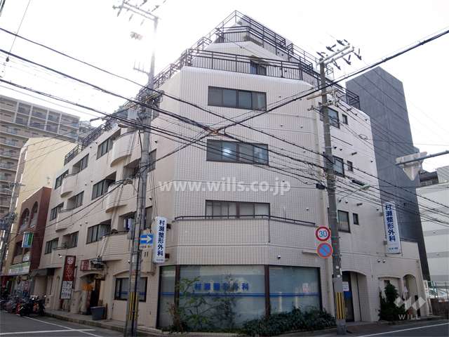 サンコート東難波の外観（北東側から）