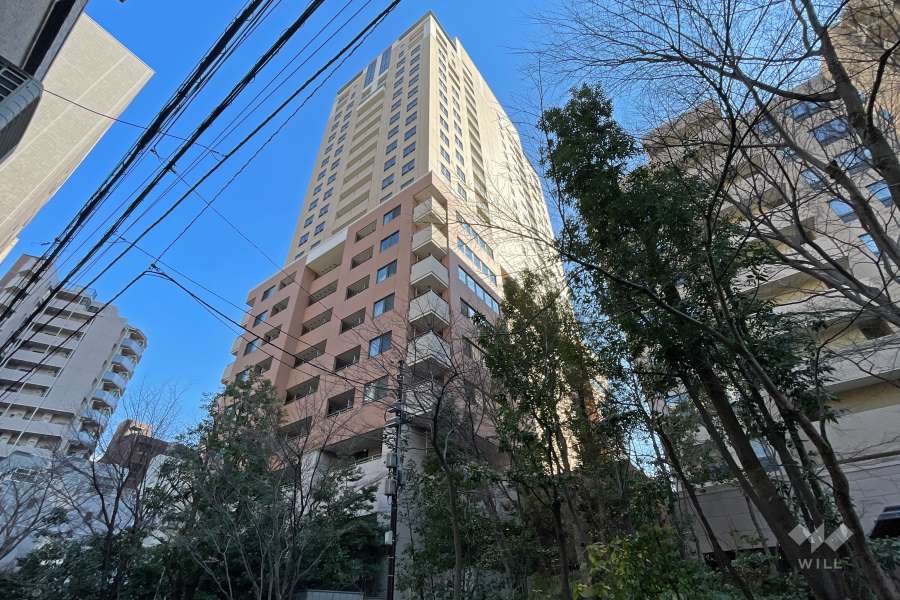 グランドメゾン恵比寿の杜の外観（北西側から）