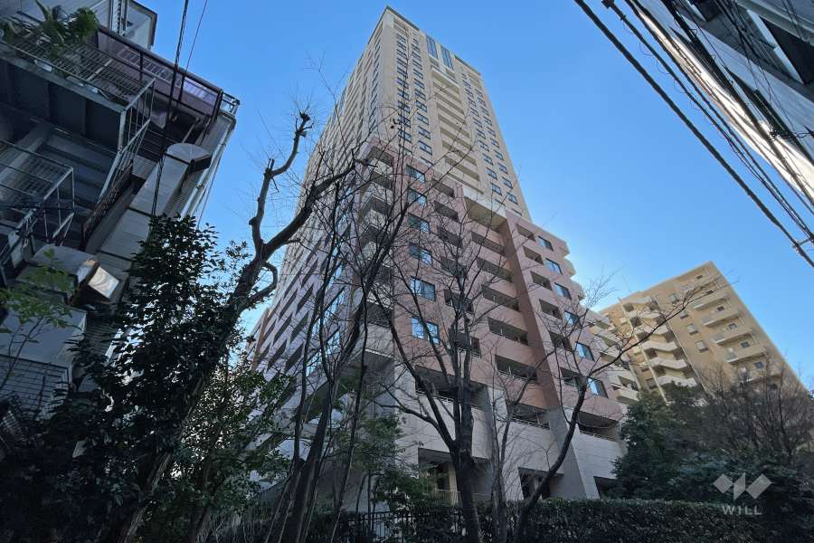 グランドメゾン恵比寿の杜の外観（南東側から）