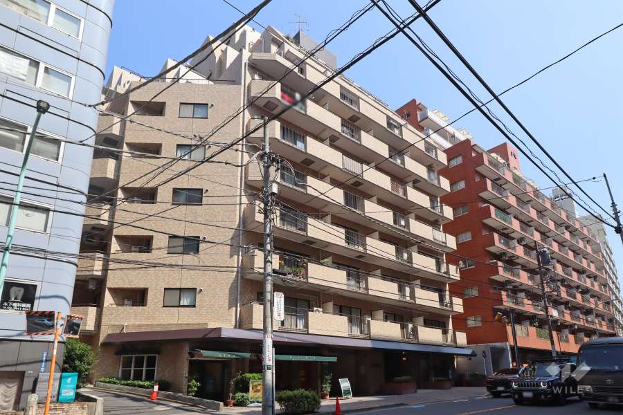 恵比寿ガーデンの外観（北側から）