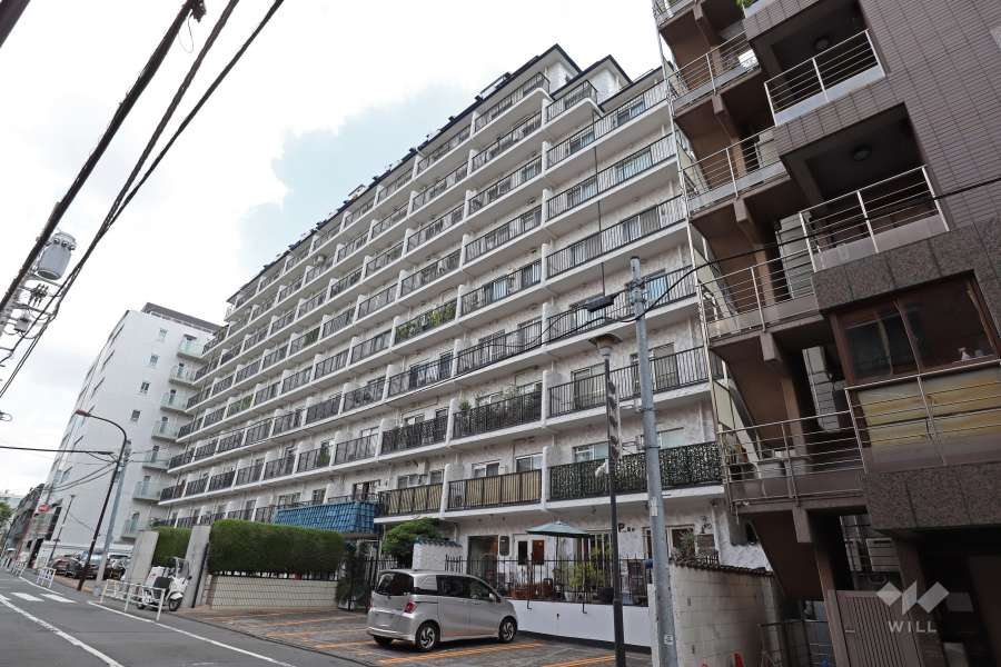 秀和代官山レジデンス外観（南側から）
