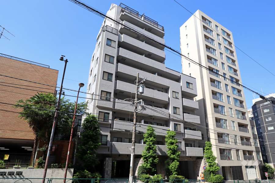 東急ドエルアルスの外観(北東側から)