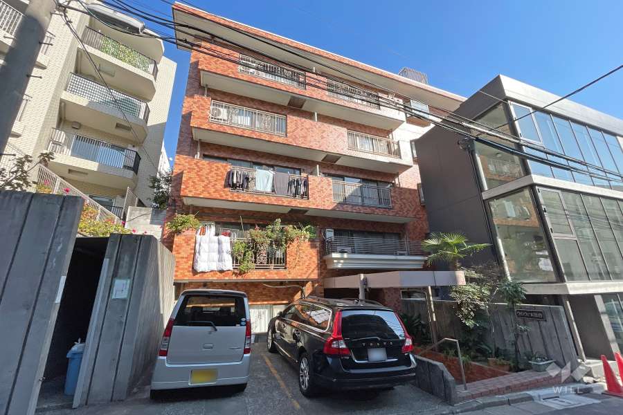 ヴァンヴェール渋谷の外観（北西側から）