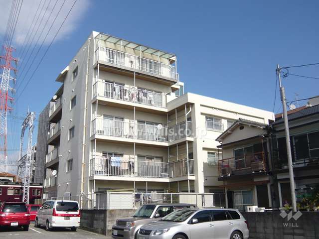 サンシティ武庫之荘弐番館の外観（南側から）