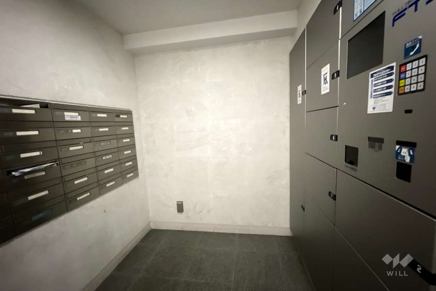 集合ポストと宅配ボックス