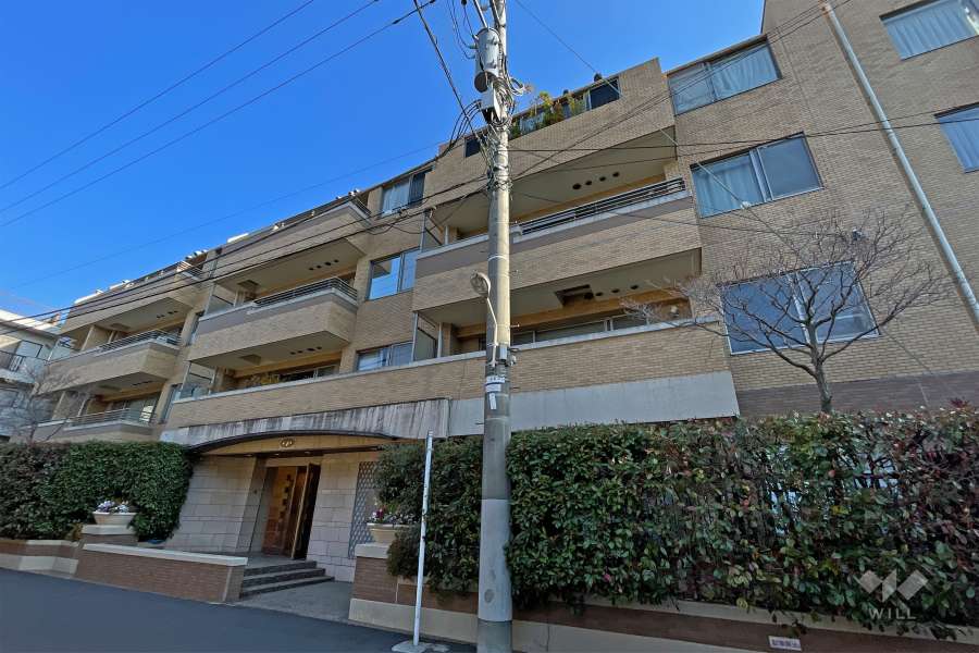 ヒルハイツ代官山の外観（南東側から）