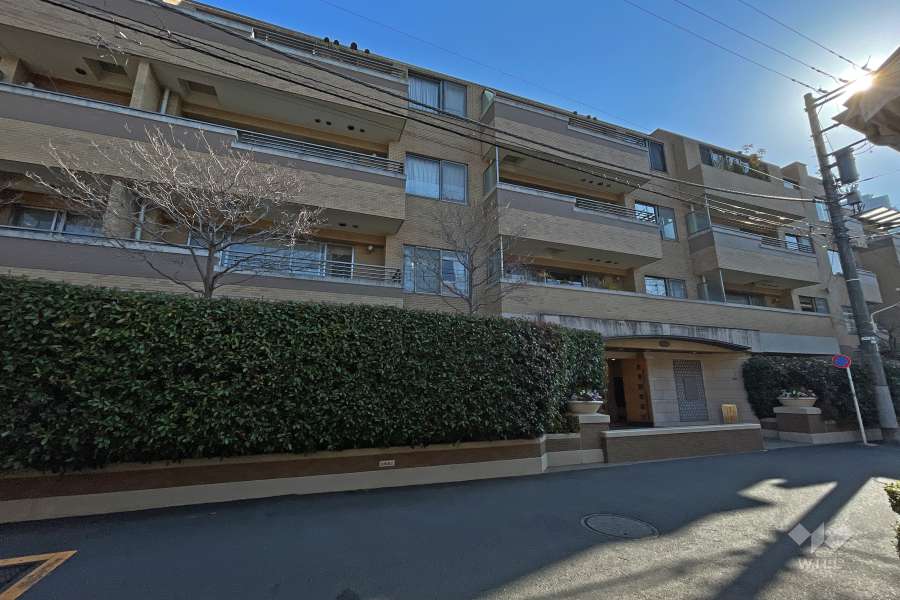 ヒルハイツ代官山の外観（北西側から）