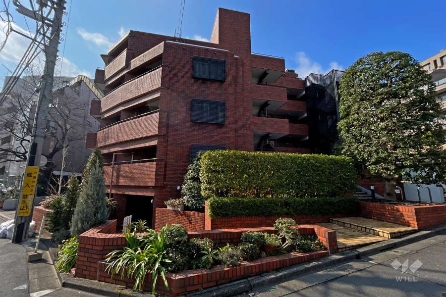 メゾン代官山（恵比寿西）の外観（北東側から）