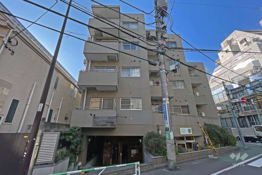 ロイヤルパレス渋谷の外観（南東側から）
