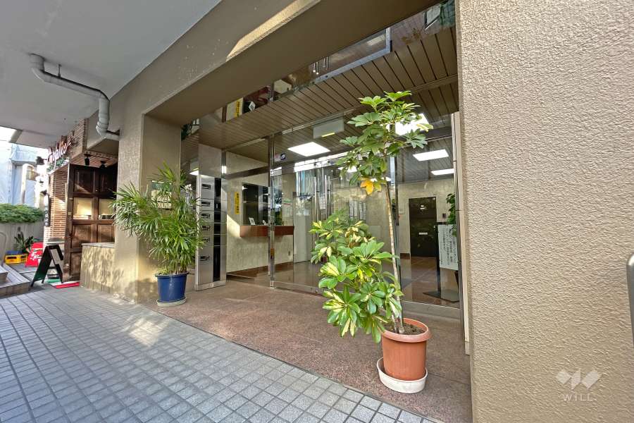 エントランスと宅配ボックス
