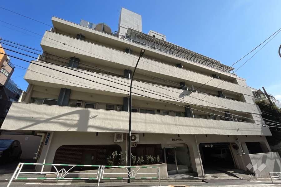 渋谷コーポラスの外観(西側から)