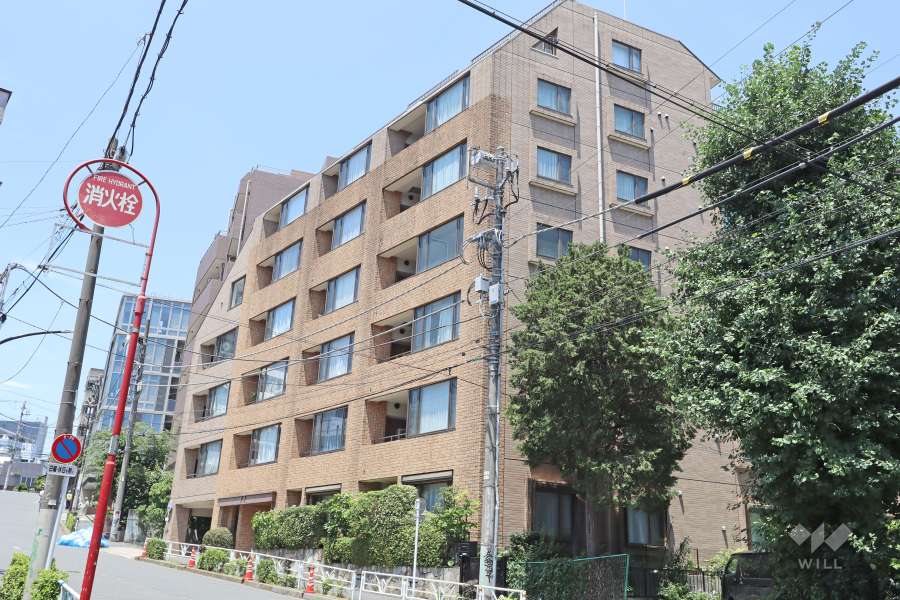 グランヴェール代官山の外観（南東側から）