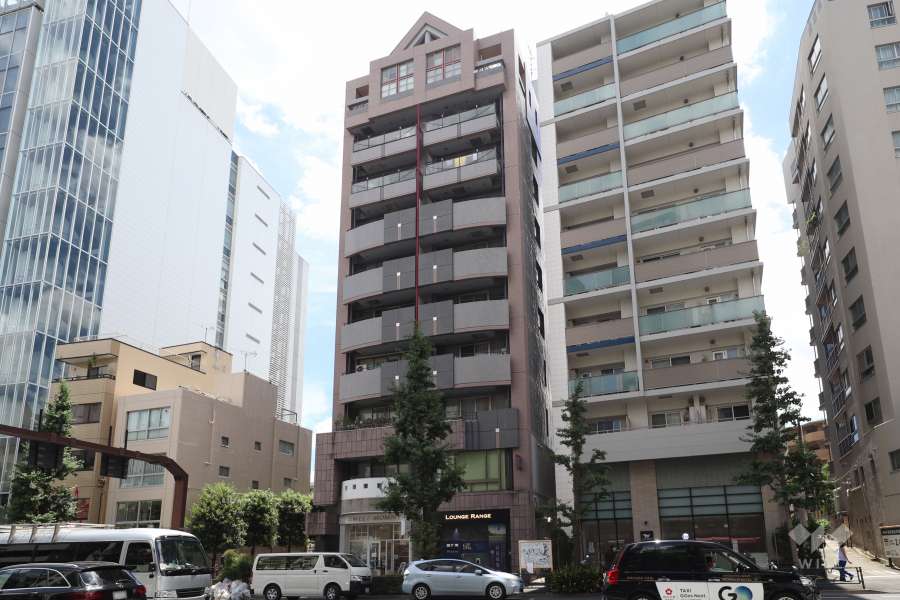 グランドメゾン代官山の外観（北西側から）