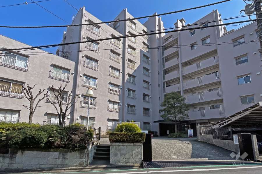 コープ恵比寿の外観（北西側から）