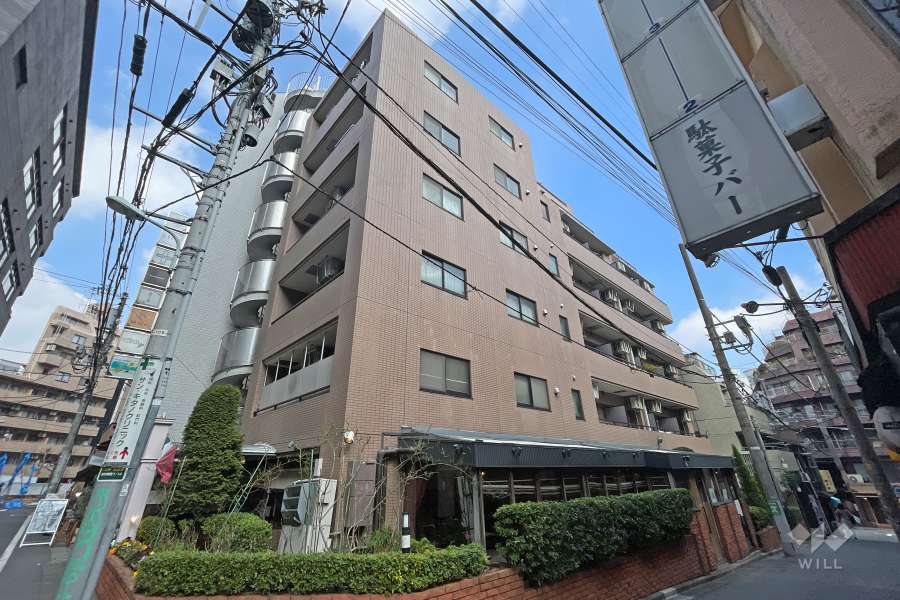 シティホームズ恵比寿の外観(南西側から）