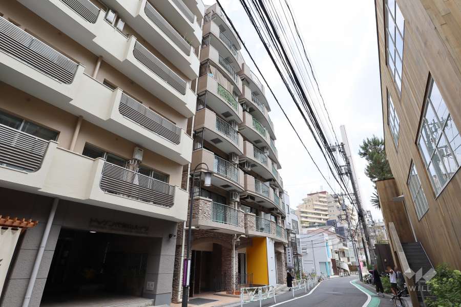 スカーラ代官山外観（南側から）