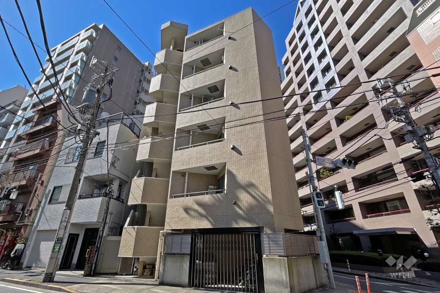 セーシェル恵比寿の外観（東側から）