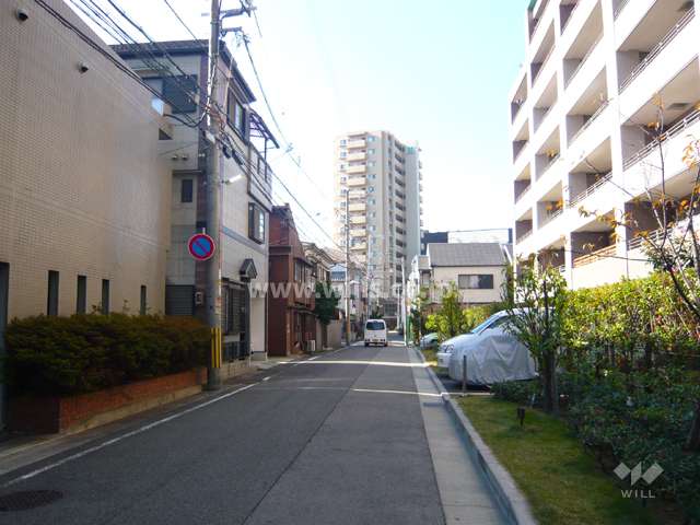 周辺は区画が整っています。