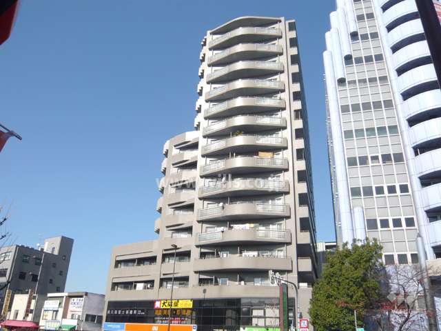 朝日プラザアペックスコート西難波の外観（南から）