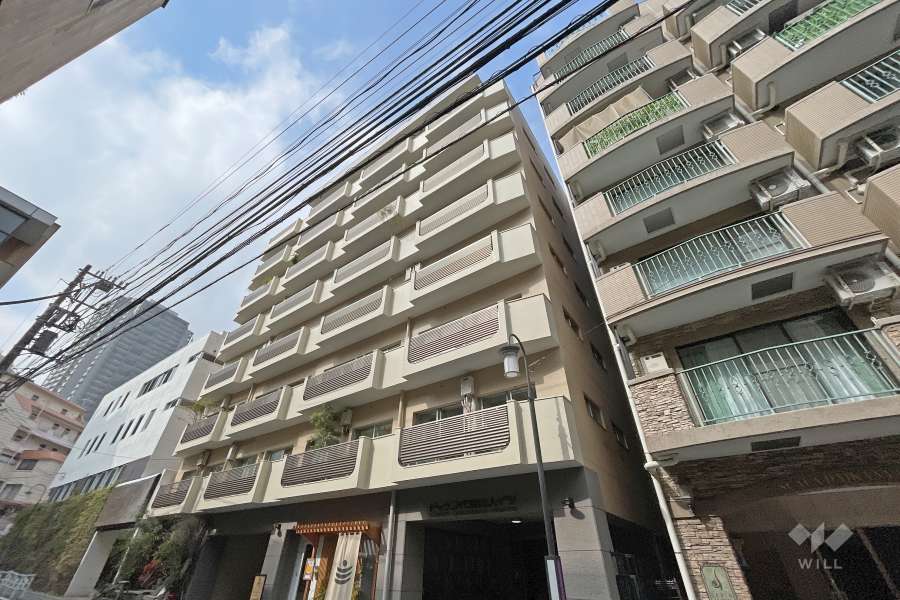 ドッケン代官山ハイツの外観(北東側から）