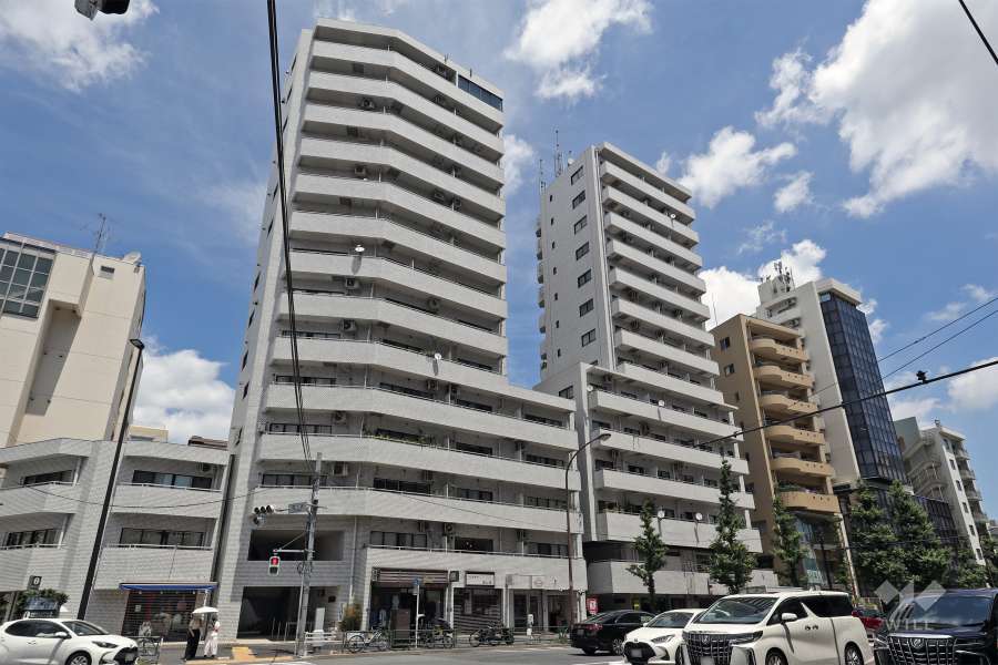 ヒルズ代官山の外観（南西側から）