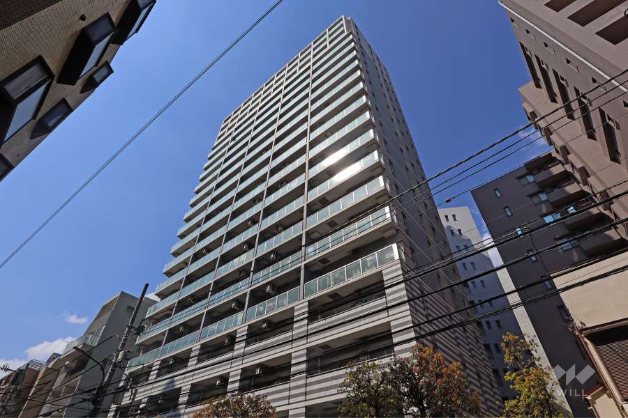 マートルコート恵比寿2000の外観（南東側から）