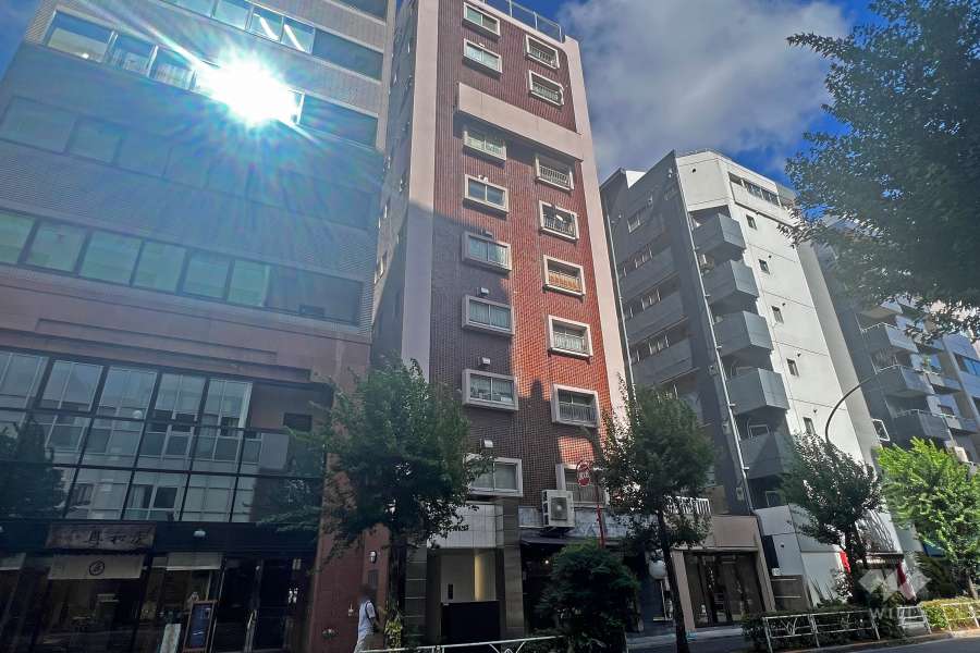 メゾン・ド・エビスの外観(北西側から)