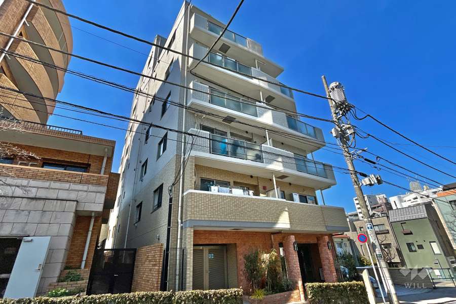 リプレゼ恵比寿の外観（南東側から）