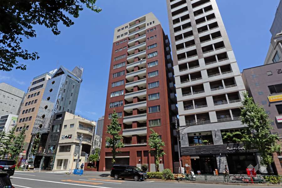 代官山デュープレックスの外観（南東側から）