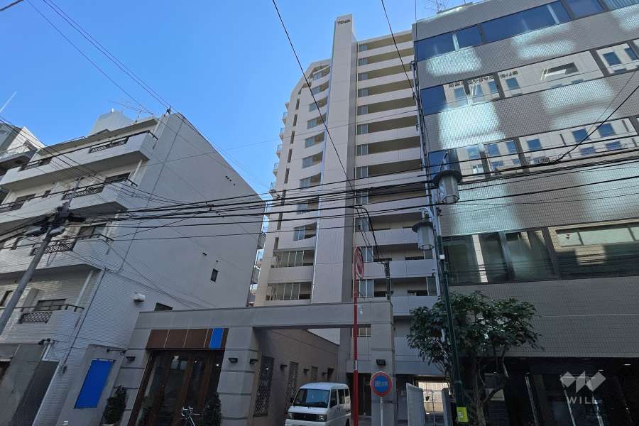 藤和シティホームズ恵比寿の外観（北西側から）