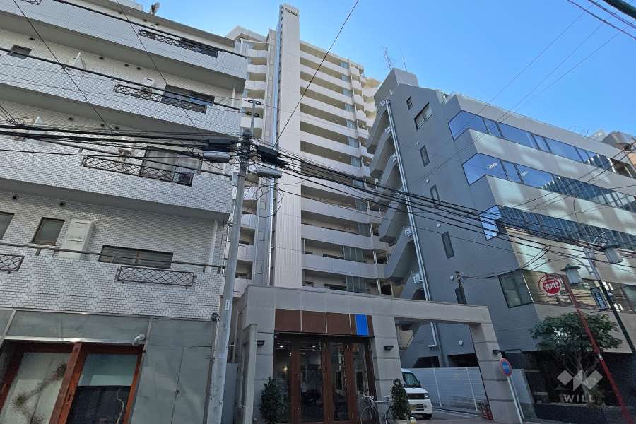 藤和シティホームズ恵比寿の外観（北東側から）