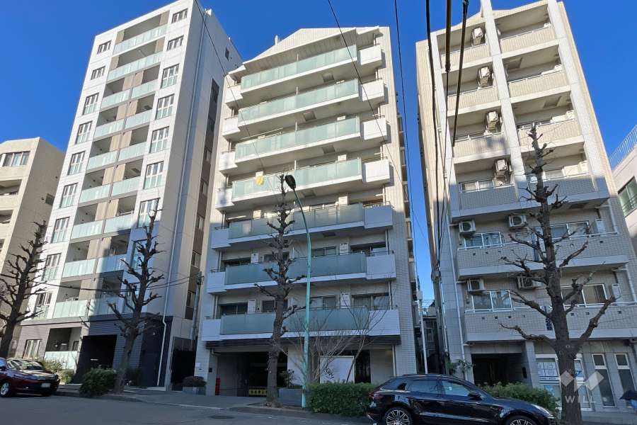 アーバンパレス広尾の外観（北東側から）