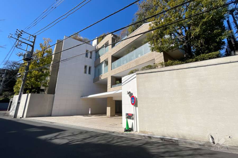 クラッシィハウス広尾フィオリーレの外観（北東側から）