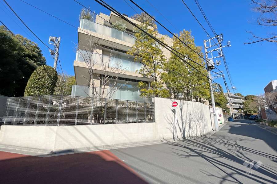 クラッシィハウス広尾フィオリーレの外観（南東側から）