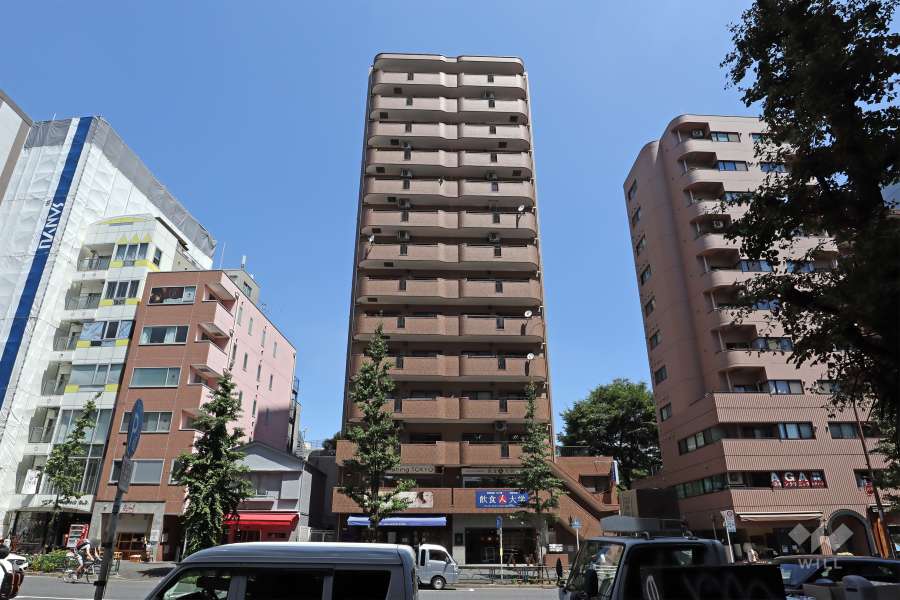 グレイス代官山の外観（南側から）