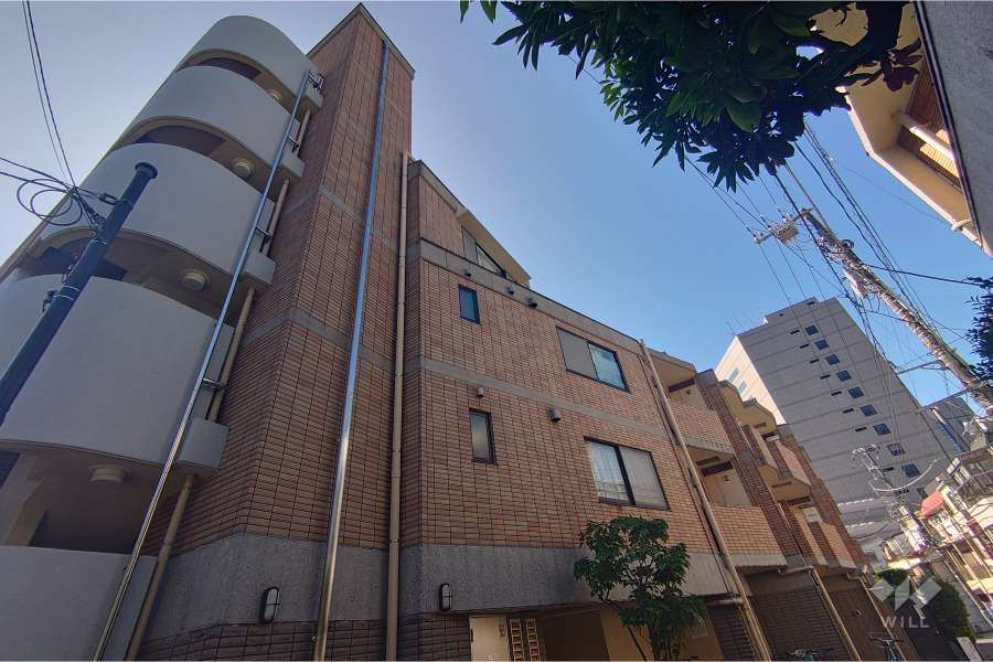 ジェイパーク渋谷東の外観（北東側から）