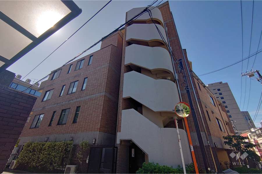 ジェイパーク渋谷東の外観（北東側から）